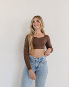 Classic Long Sleeve Halftee Layering Top HALFTEE Layering Fashions- Tilden Co.