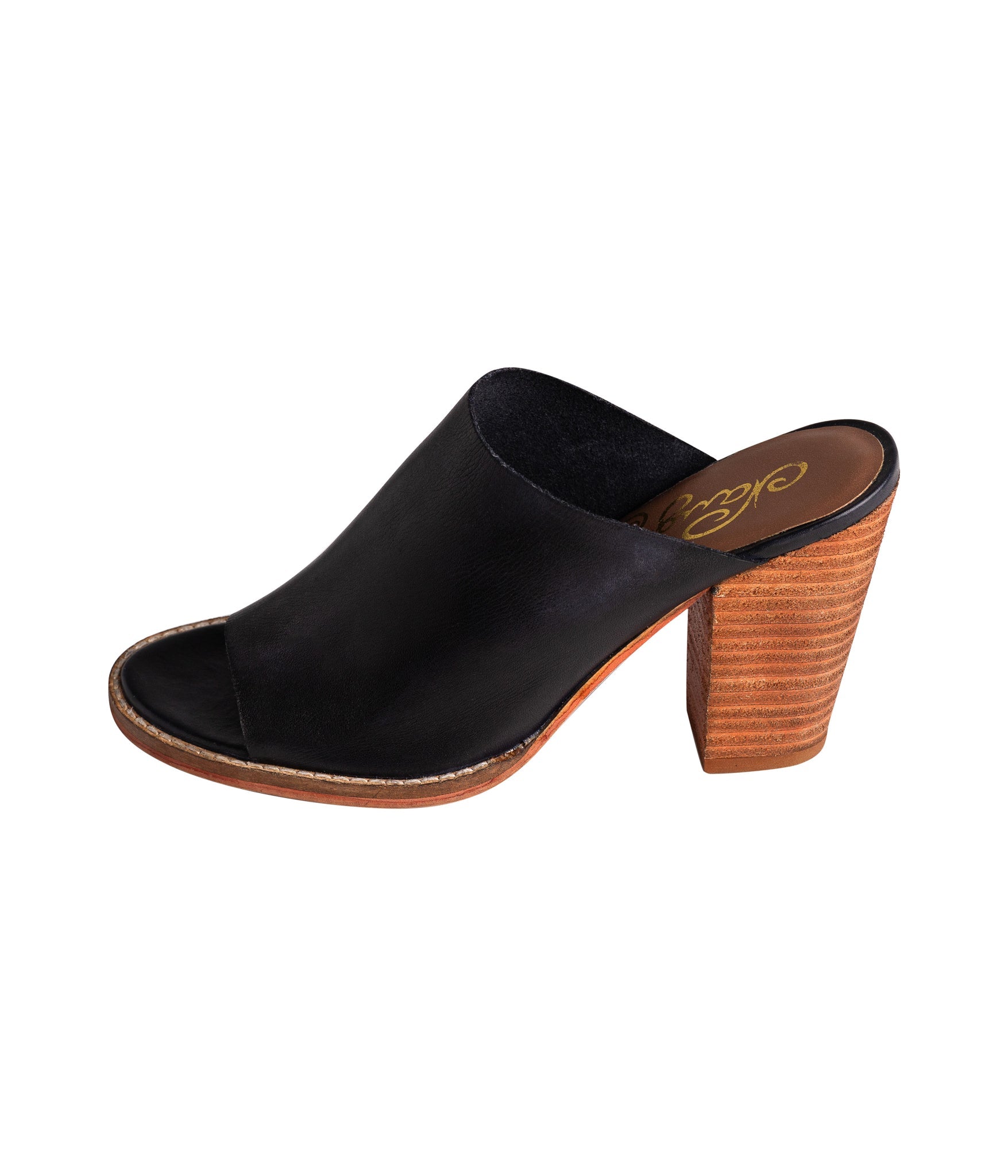 Hallie Heeled Sandal in Black 140 Wedges Naughty Monkey- Tilden Co.