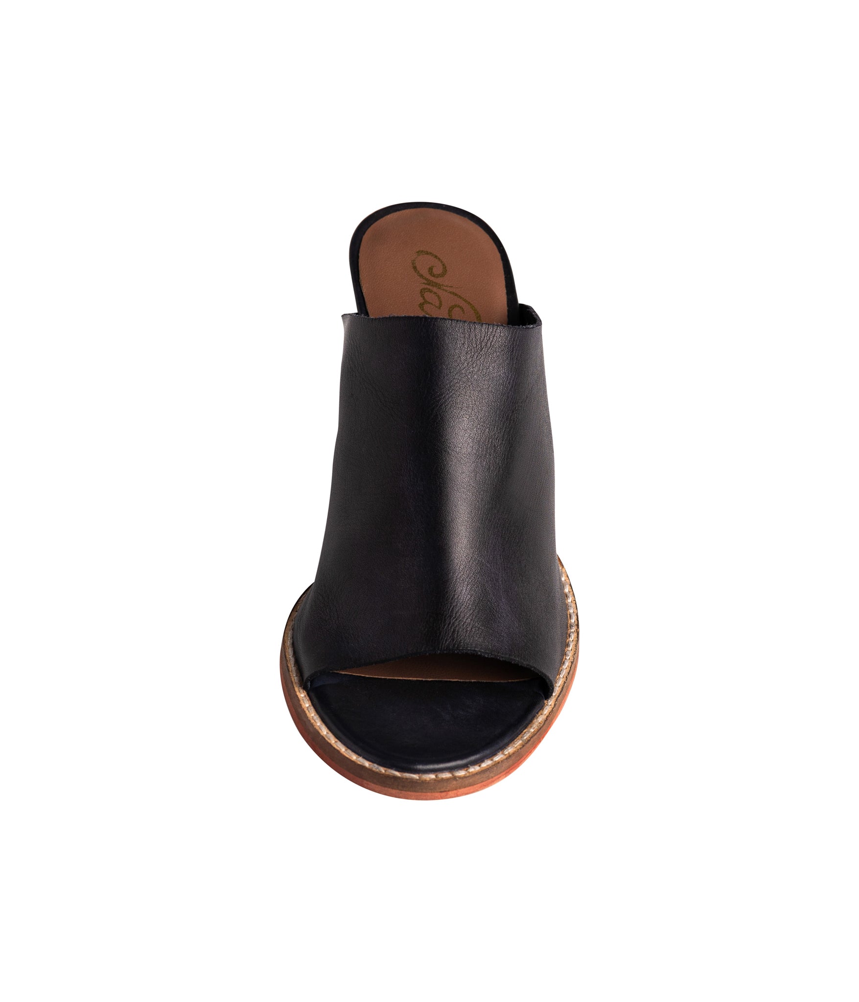 Hallie Heeled Sandal in Black 140 Wedges Naughty Monkey- Tilden Co.