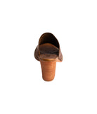Hallie Heeled Sandal in Tan 140 Wedges Naughty Monkey- Tilden Co.