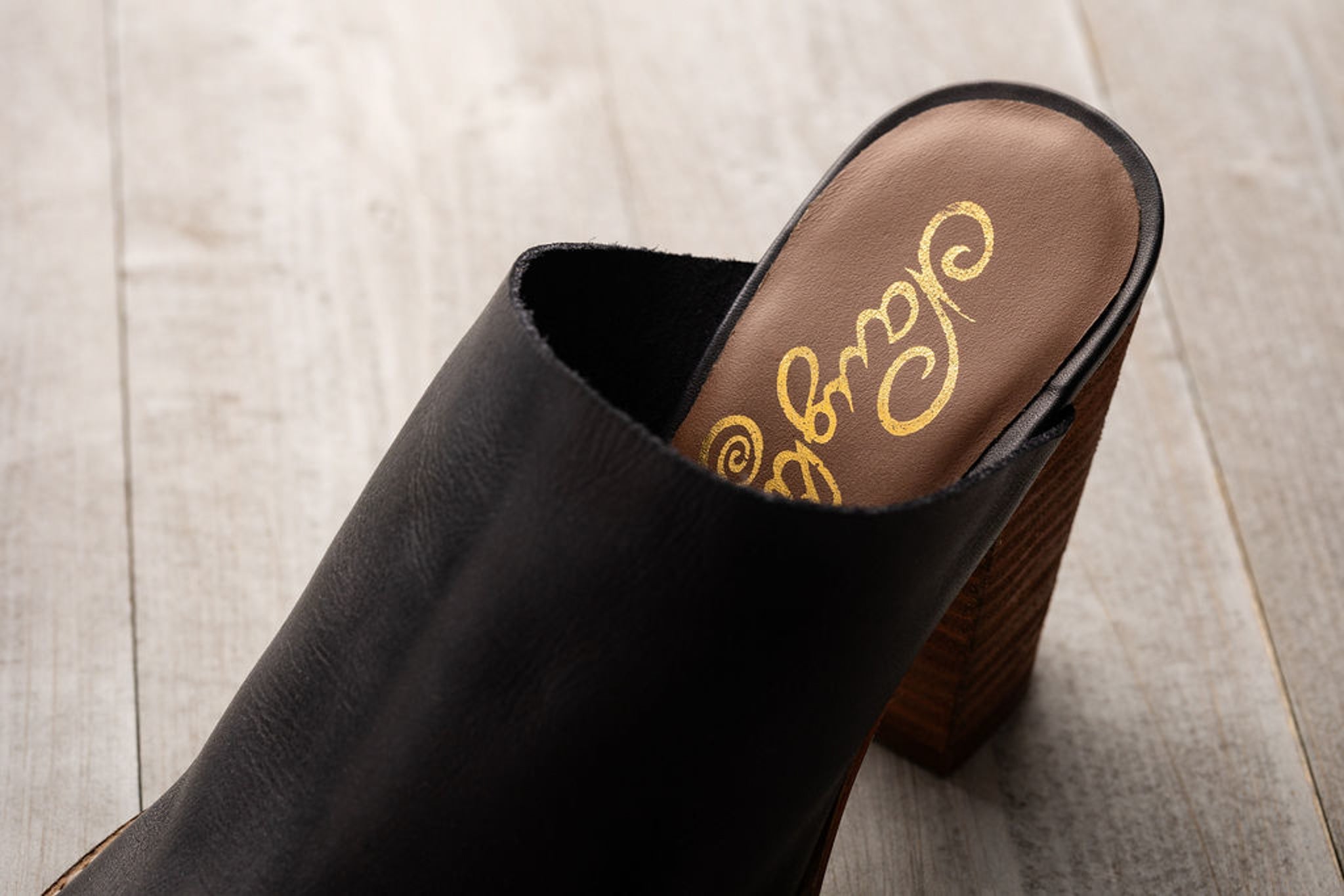 Hallie Heeled Sandal in Black 140 Wedges Naughty Monkey- Tilden Co.