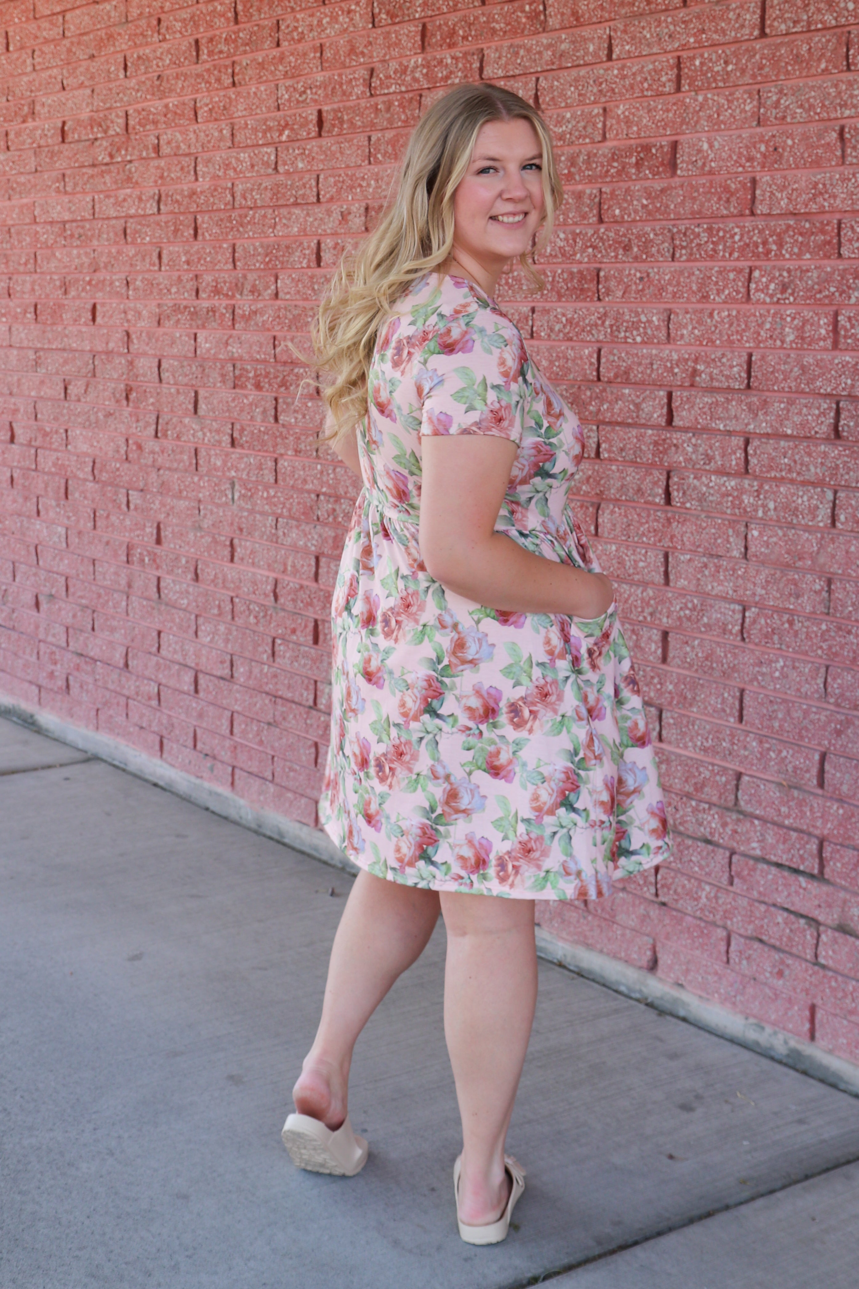 The Hattie Bloom Dress Dress BomBom- Tilden Co.