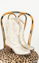 Houston Western Boots in Champagne    Shoes Ave Shops- Tilden Co.