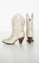 Houston Western Boots in Champagne    Shoes Ave Shops- Tilden Co.