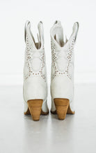 Houston Western Boots in White 110 Fashion Boots Naughty Monkey- Tilden Co.