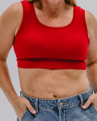 Classic Wide Strap Tank Halftee Layering Top HALFTEE Layering Fashions- Tilden Co.