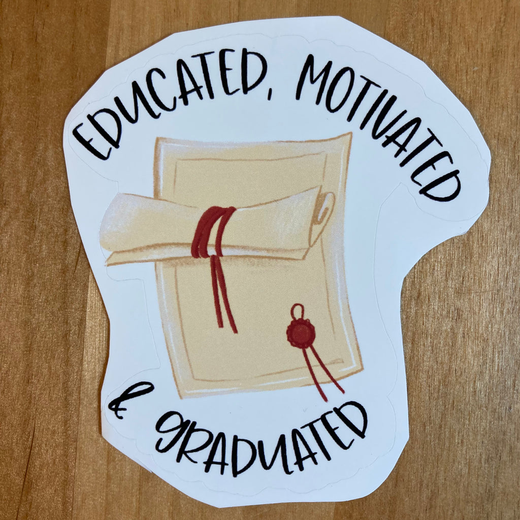 Graduation Sticker Set     Daydreamer Creations- Tilden Co.