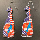 American Gnomes 2 Faux Leather Earrings     Daydreamer Creations- Tilden Co.