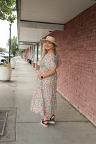 The Indigo Dress in Cherry Poppy Dress Mikarose- Tilden Co.
