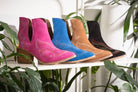 Journee Ankle Boots in Tan 110 Fashion Boots Naughty Monkey- Tilden Co.