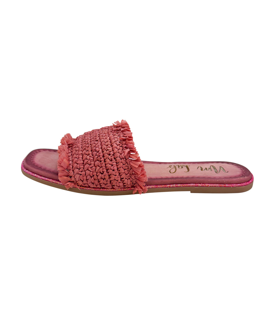 Juana Woven Sandals in Pink Sandal Naughty Monkey- Tilden Co.