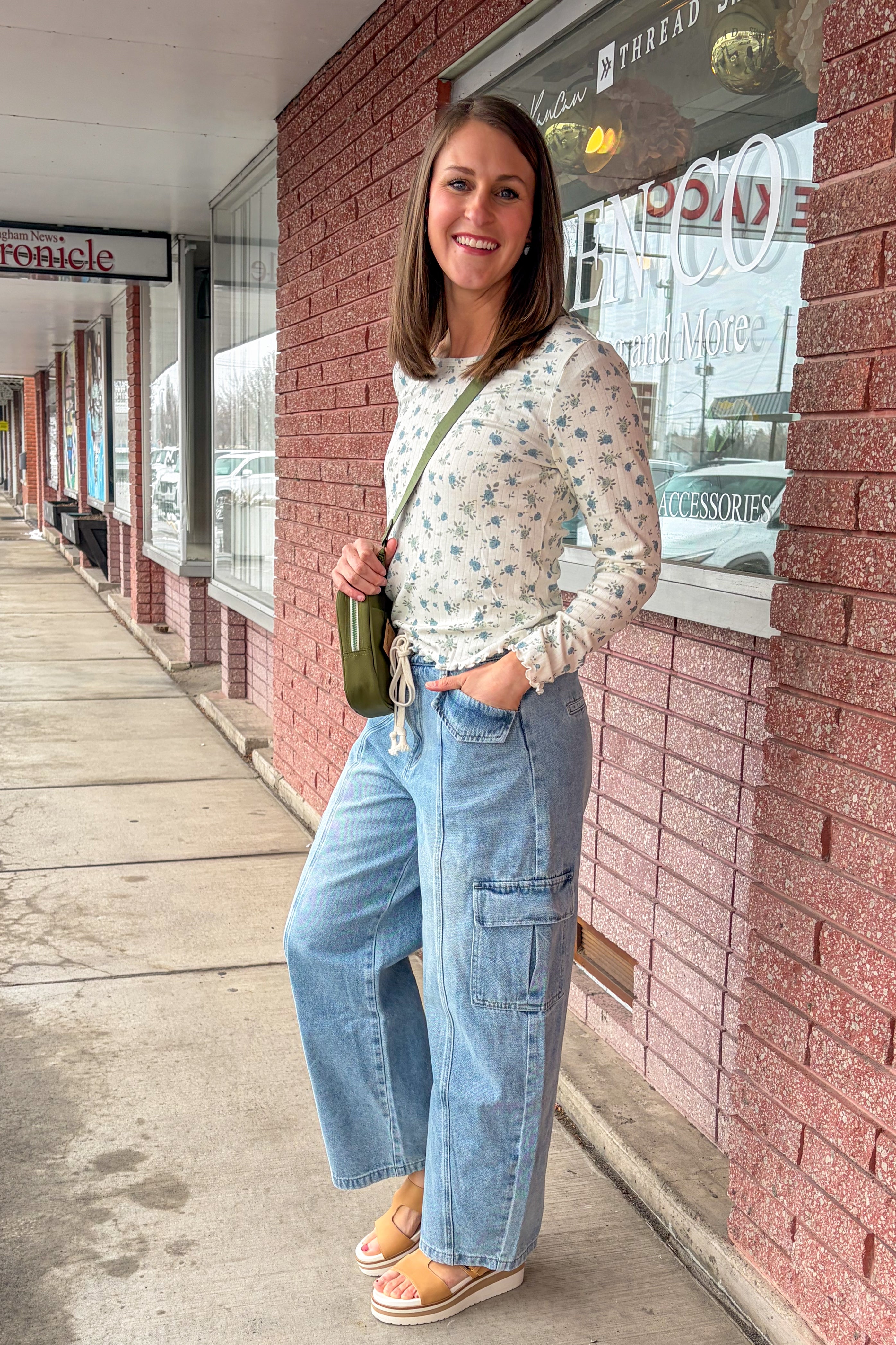 Cargo Barrel Denim Jeans Aaron & Amber- Tilden Co.