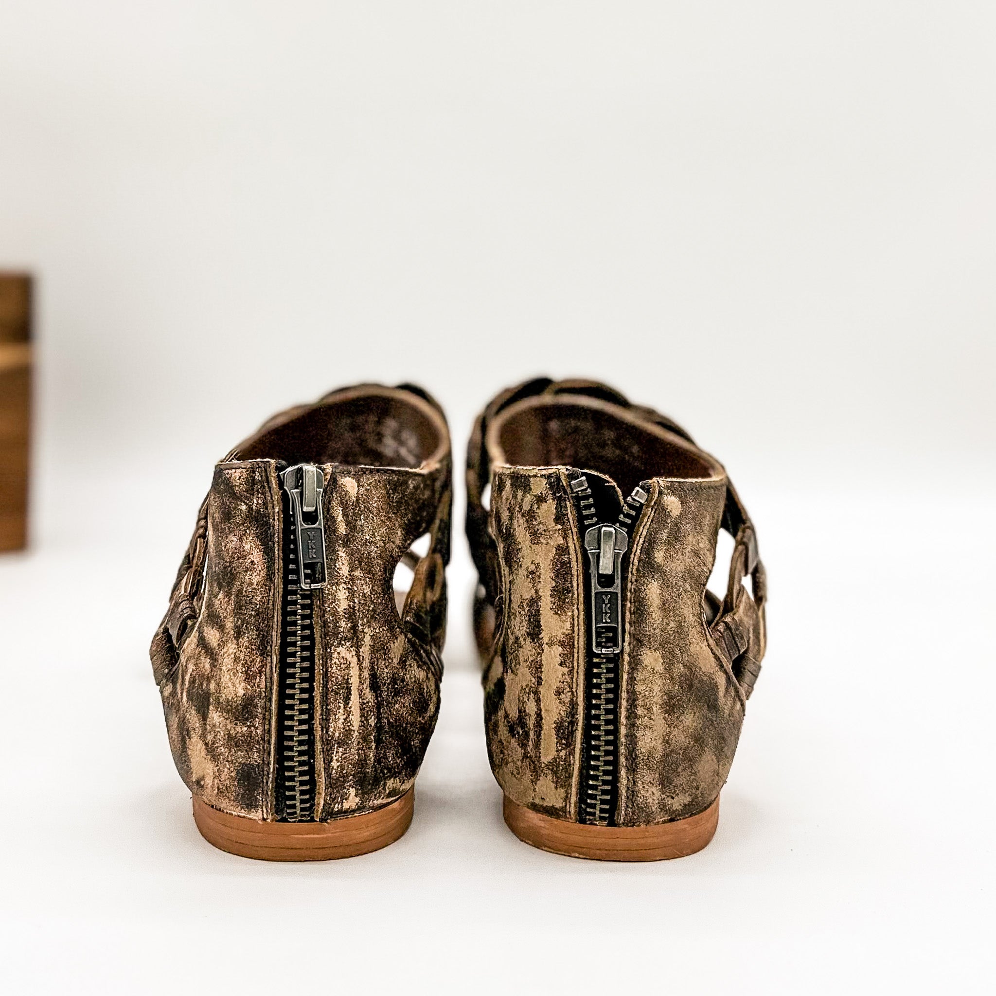 Loop D Loop Sandals in Tan 130 Sandals Naughty Monkey- Tilden Co.