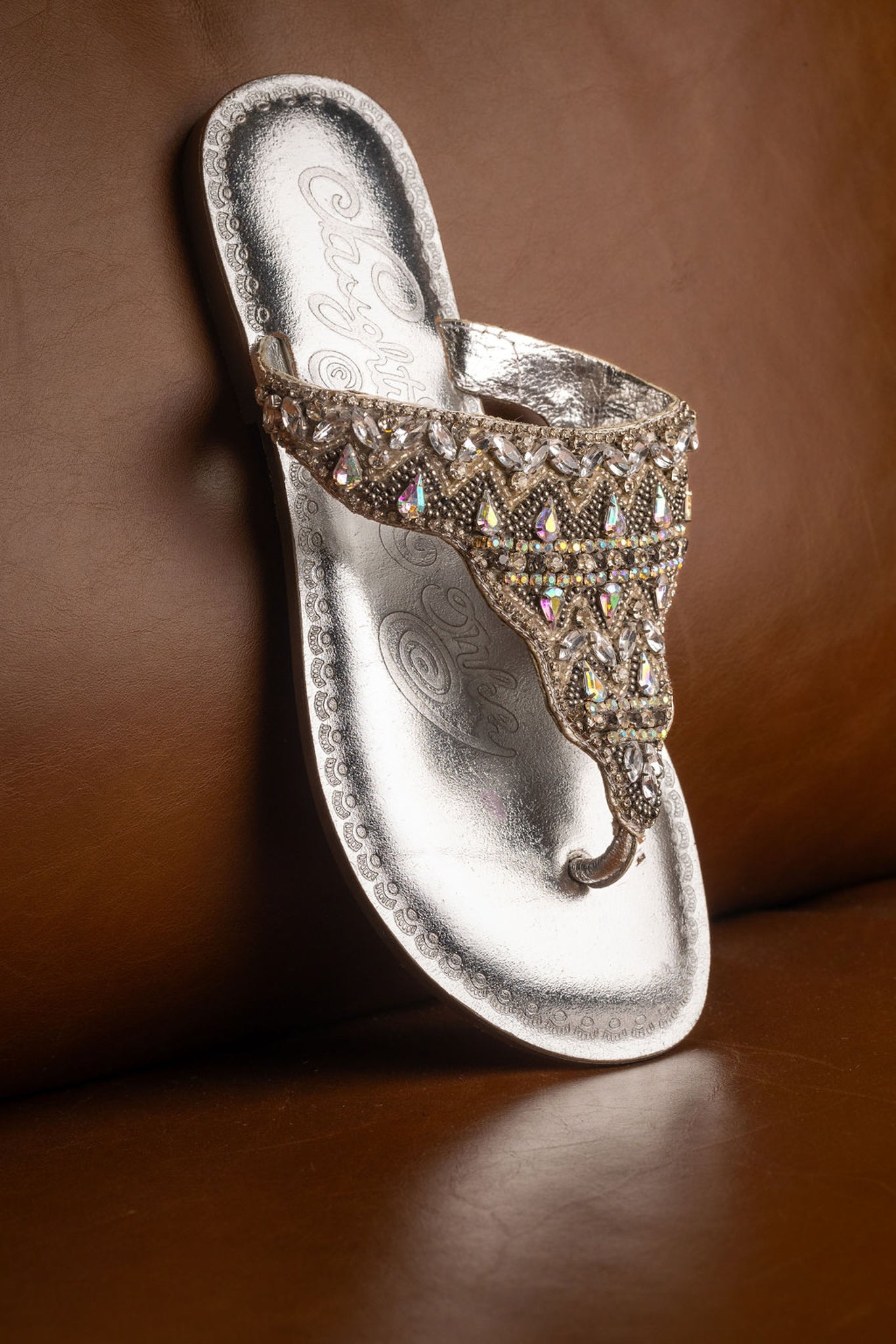 Loving U Sandals in Silver 130 Sandals Naughty Monkey- Tilden Co.