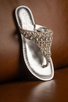 Loving U Sandals in Silver 130 Sandals Naughty Monkey- Tilden Co.