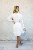Lyndzi Dress in White- Final Sale    maxi dress Mikarose- Tilden Co.
