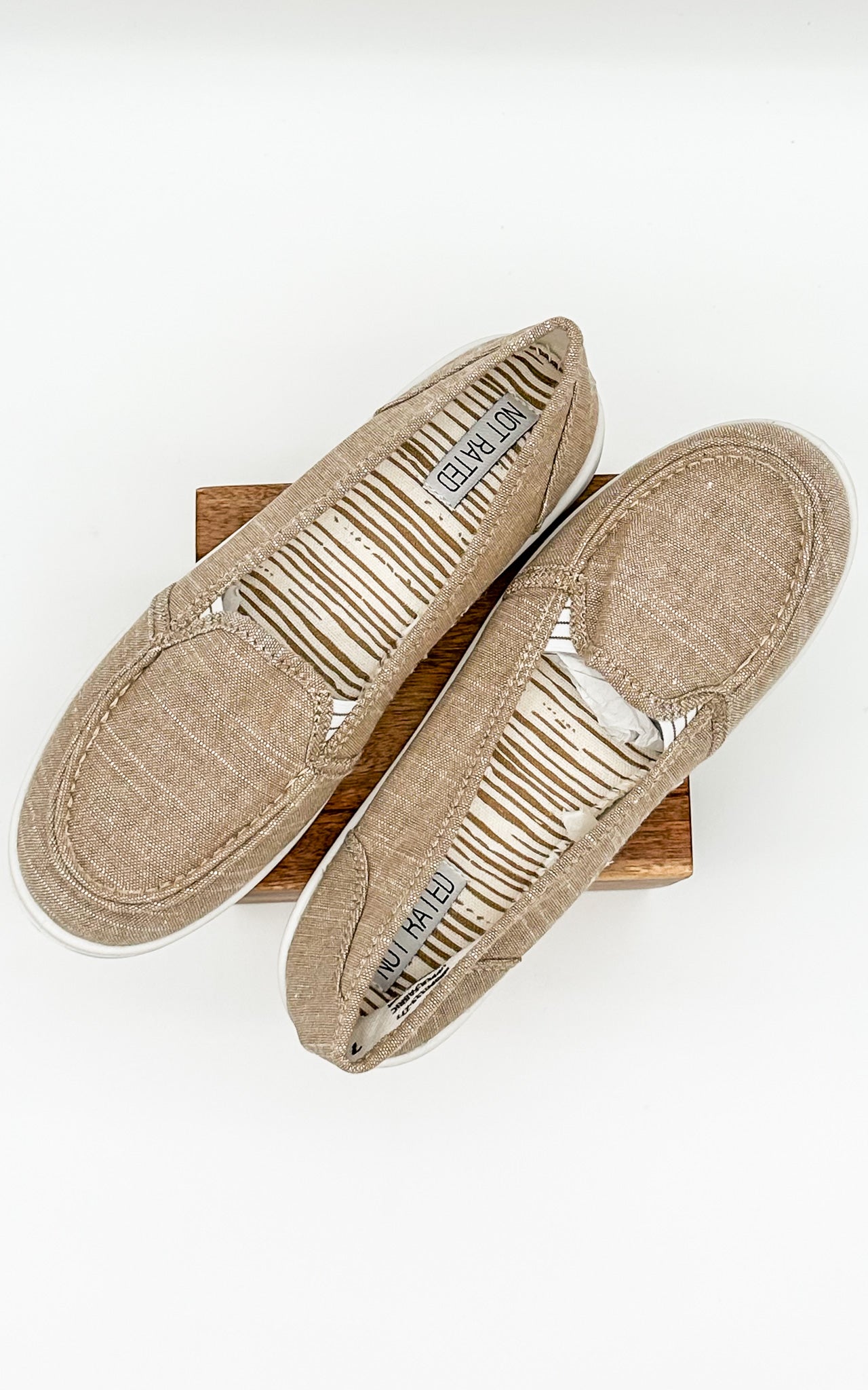 Mackerel Sneaker in Tan 120 Sneakers Naughty Monkey- Tilden Co.
