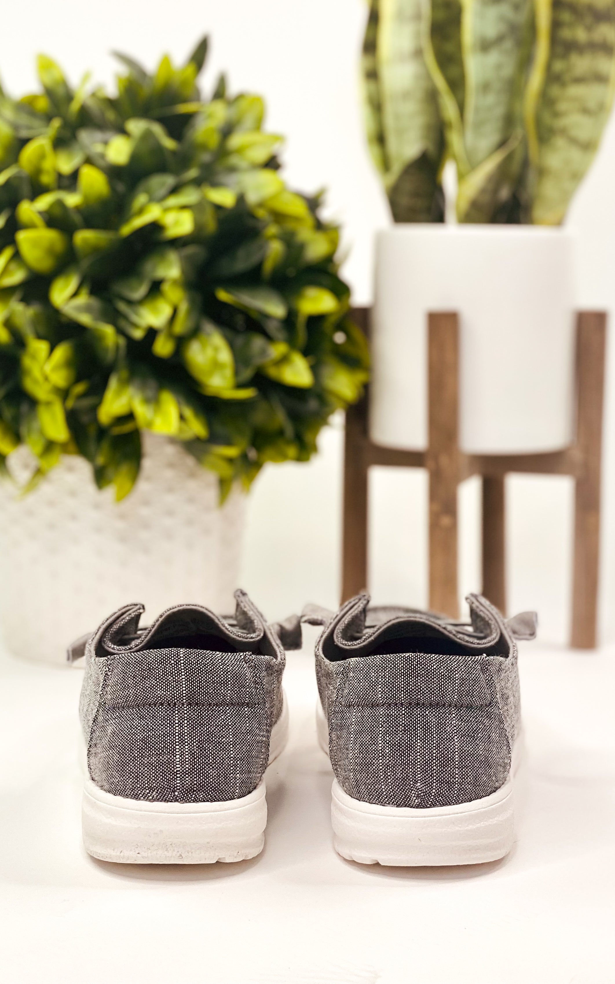 Maco Sneaker in Charcoal 120 Sneakers Naughty Monkey- Tilden Co.