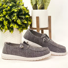 Maco Sneaker in Charcoal 120 Sneakers Naughty Monkey- Tilden Co.