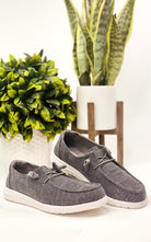 Maco Sneaker in Charcoal 120 Sneakers Naughty Monkey- Tilden Co.