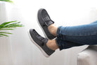 Maco Water Drop Sneaker in Black 120 Sneakers Naughty Monkey- Tilden Co.