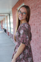 Indy Dress in Moonlit Iris Midi Dress Mikarose- Tilden Co.