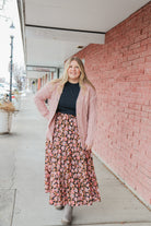 Cable Knit Cardigan Cardigan Hem & Thread- Tilden Co.