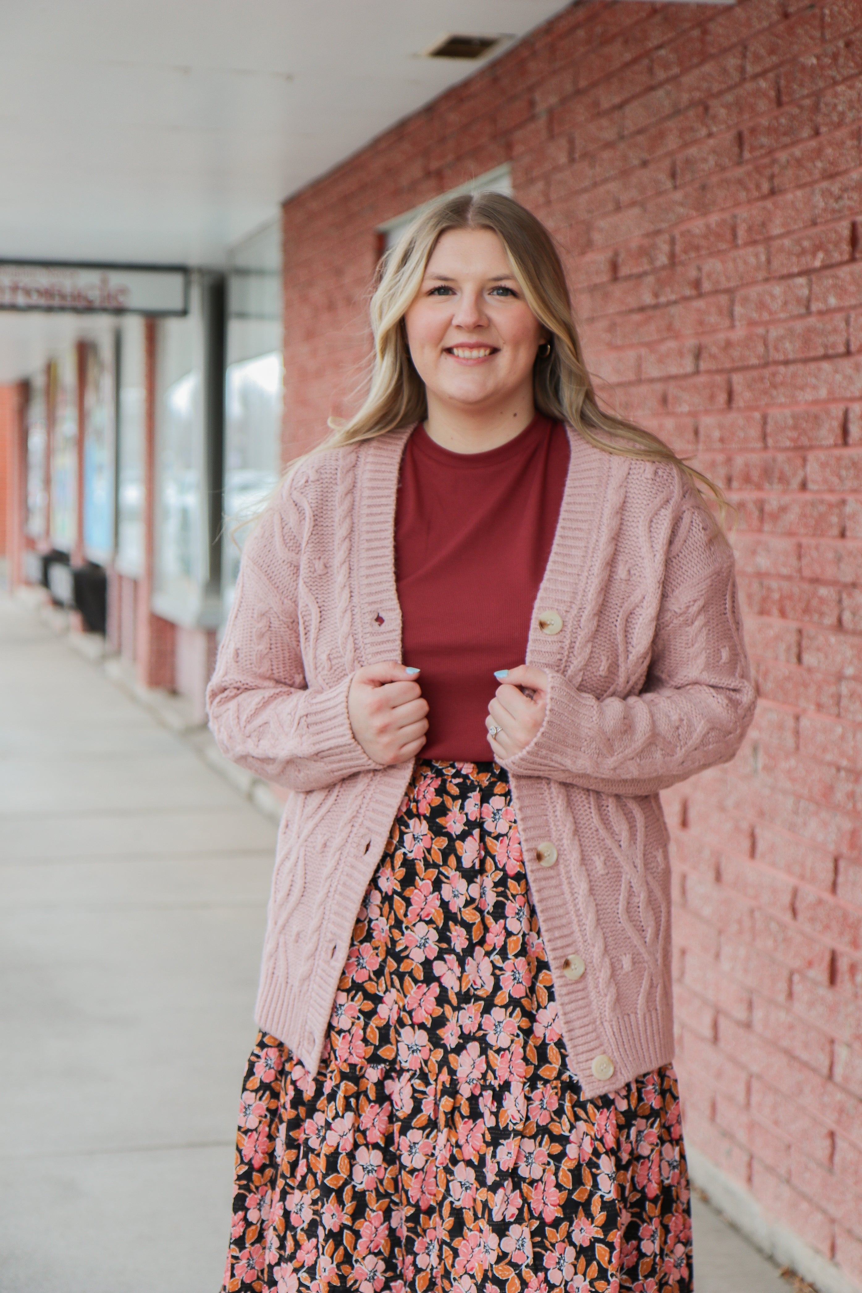 Cable Knit Cardigan – Tilden Co. LLC
