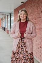 Cable Knit Cardigan Cardigan Hem & Thread- Tilden Co.