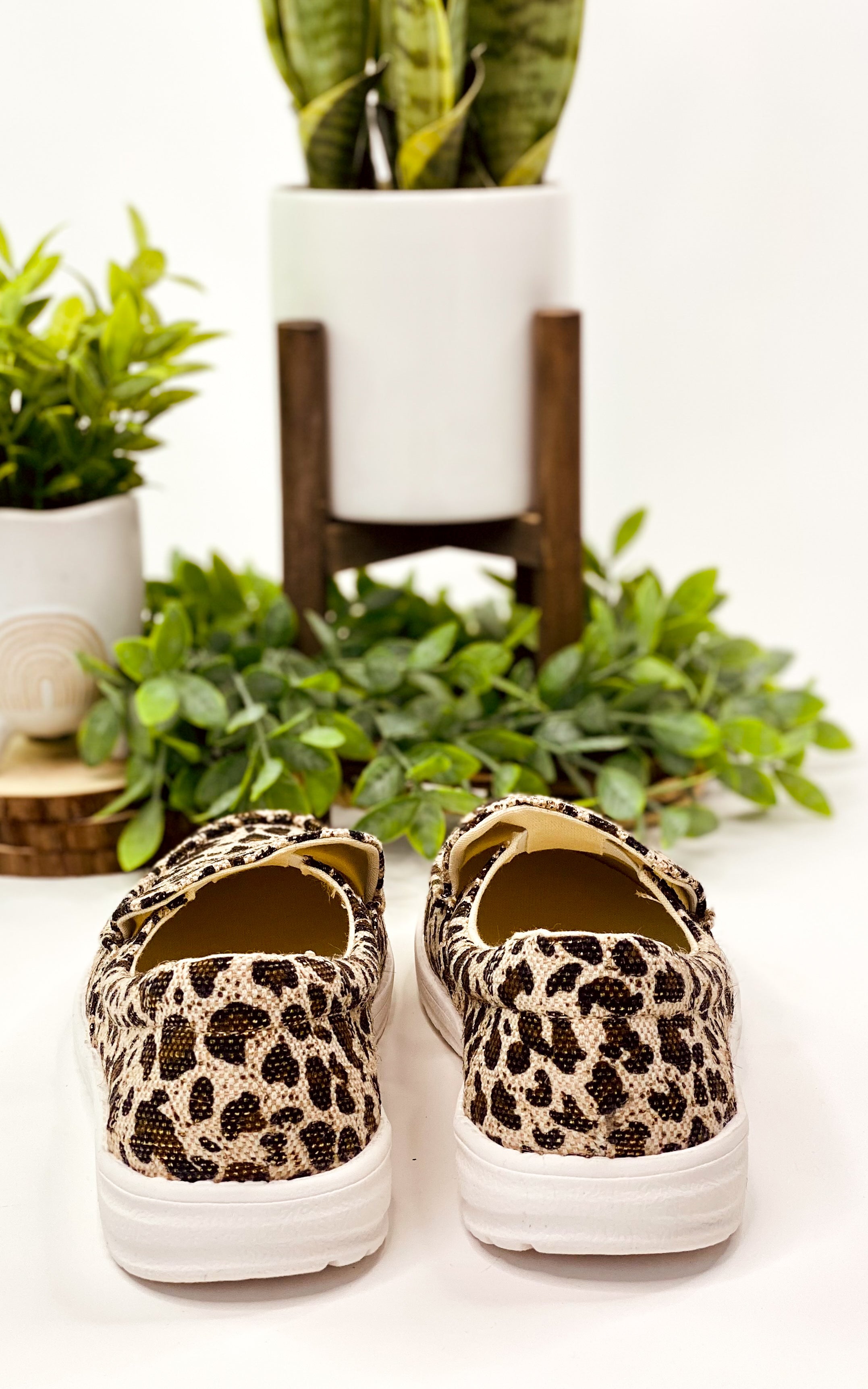Maya Sneakers in Leopard 120 Sneakers Naughty Monkey- Tilden Co.