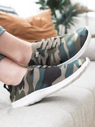 Mayo Sneaker in Camo 120 Sneakers Naughty Monkey- Tilden Co.