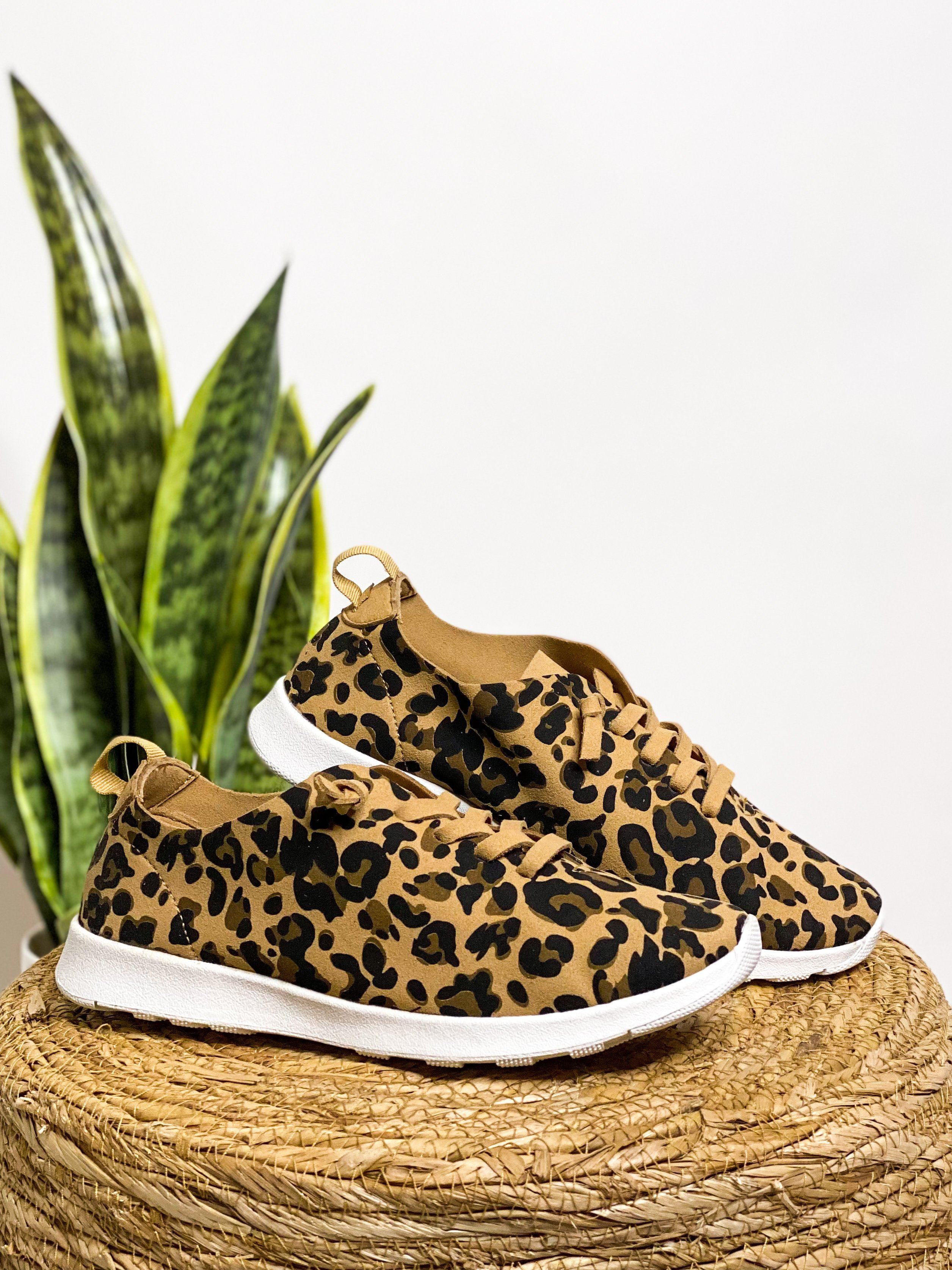 Mayo Sneaker in Leopard 120 Sneakers Naughty Monkey- Tilden Co.
