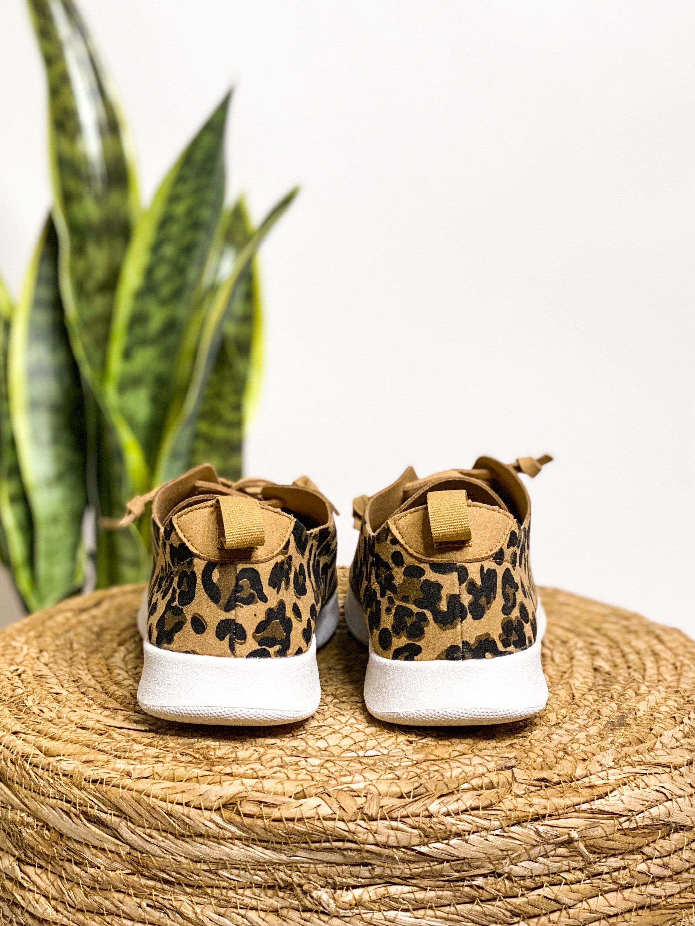 Mayo Sneaker in Leopard 120 Sneakers Naughty Monkey- Tilden Co.