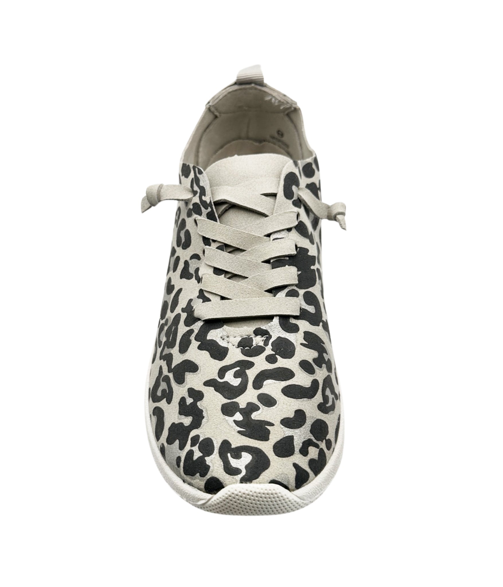 Mayo Sneaker in Light Grey Leopard 120 Sneakers Naughty Monkey- Tilden Co.
