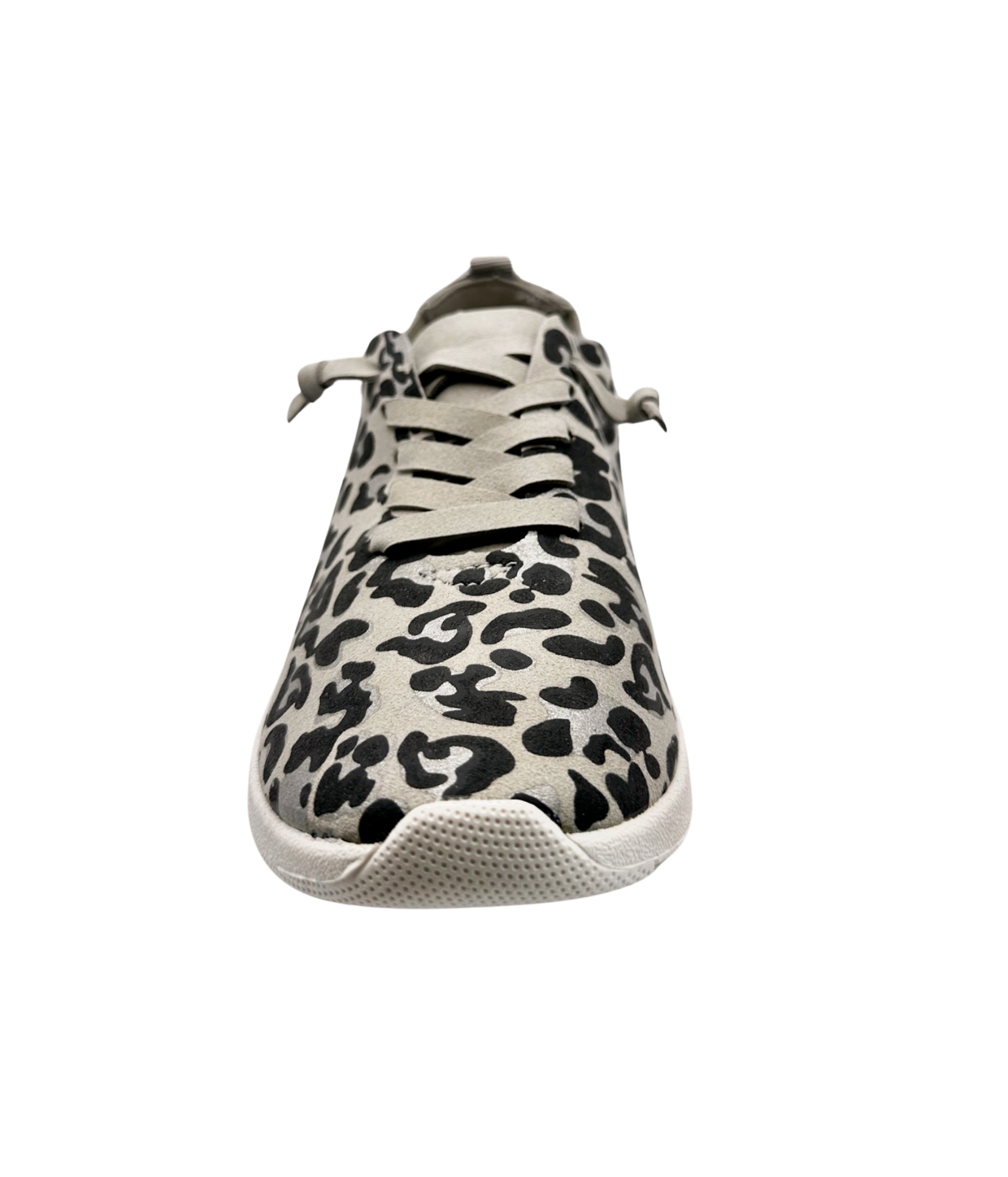 Mayo Sneaker in Light Grey Leopard 120 Sneakers Naughty Monkey- Tilden Co.
