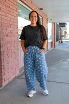 Polka Dot Barrel Denim Lt. Wash Jeans Sewn and Seen- Tilden Co.