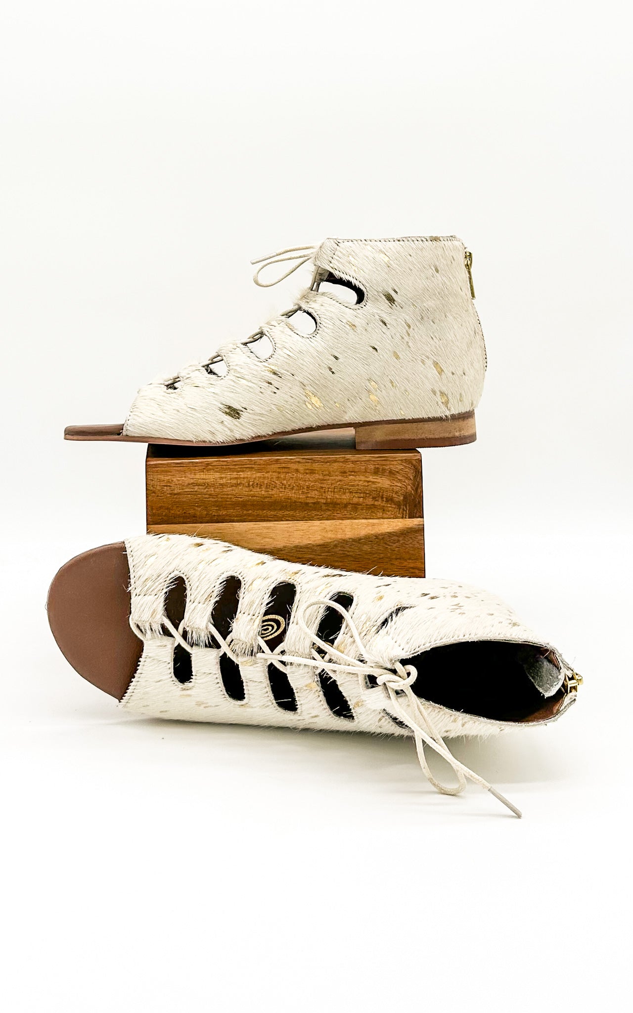 Nola Sandals in Gold 130 Sandals Naughty Monkey- Tilden Co.