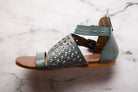 Nora Sandals in Teal 130 Sandals Naughty Monkey- Tilden Co.