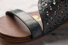 Nora Sandals in Teal 130 Sandals Naughty Monkey- Tilden Co.