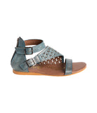 Nora Sandals in Teal 130 Sandals Naughty Monkey- Tilden Co.