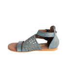 Nora Sandals in Teal 130 Sandals Naughty Monkey- Tilden Co.