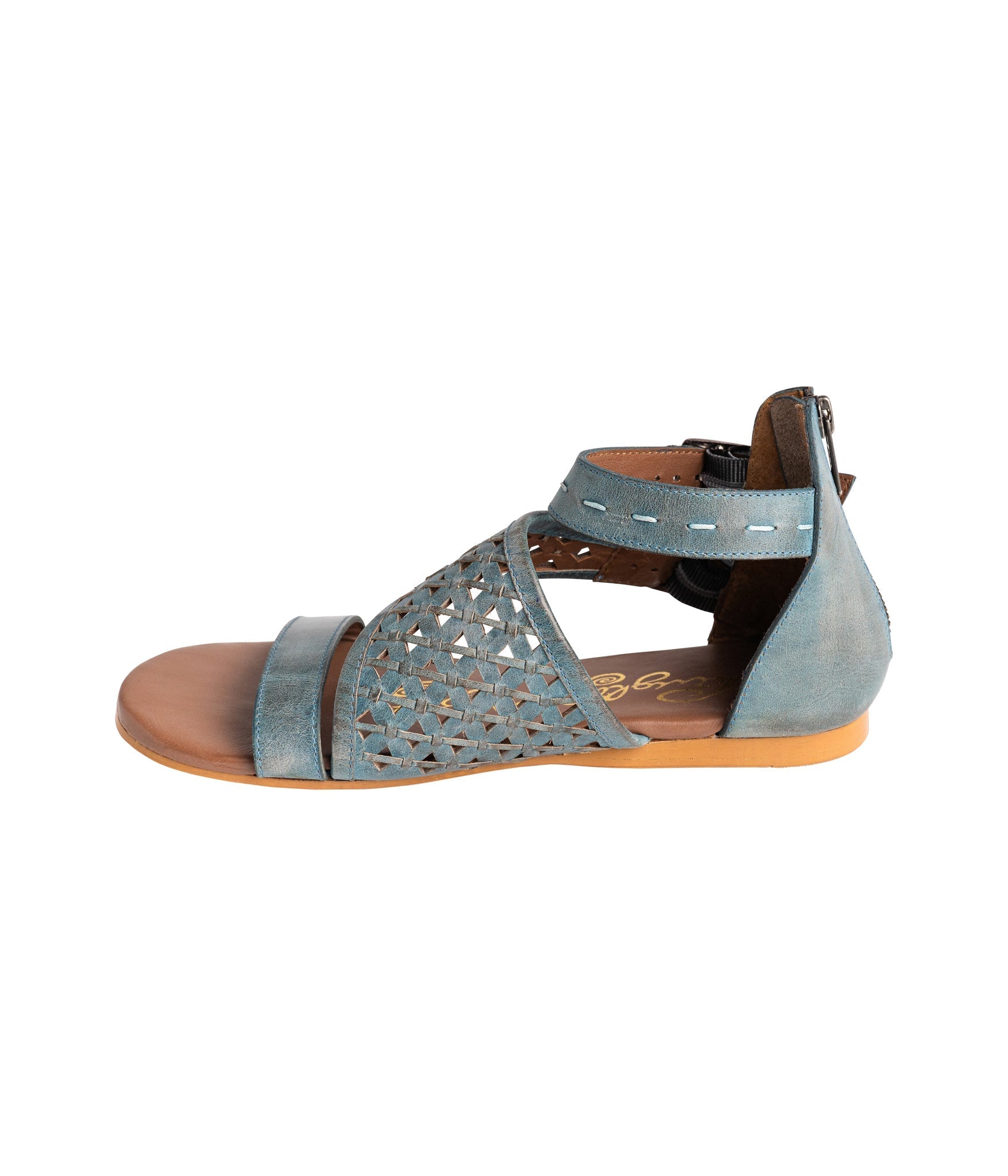 Nora Sandals in Teal 130 Sandals Naughty Monkey- Tilden Co.