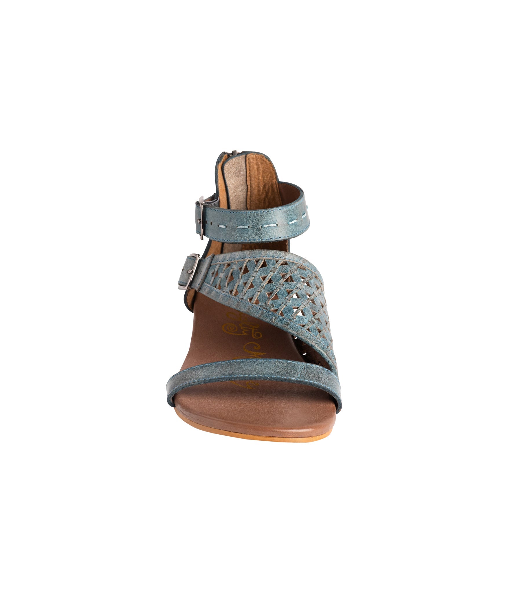 Nora Sandals in Teal 130 Sandals Naughty Monkey- Tilden Co.