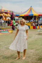 McCall Dress in Cherry on Top Midi Dress Mikarose- Tilden Co.