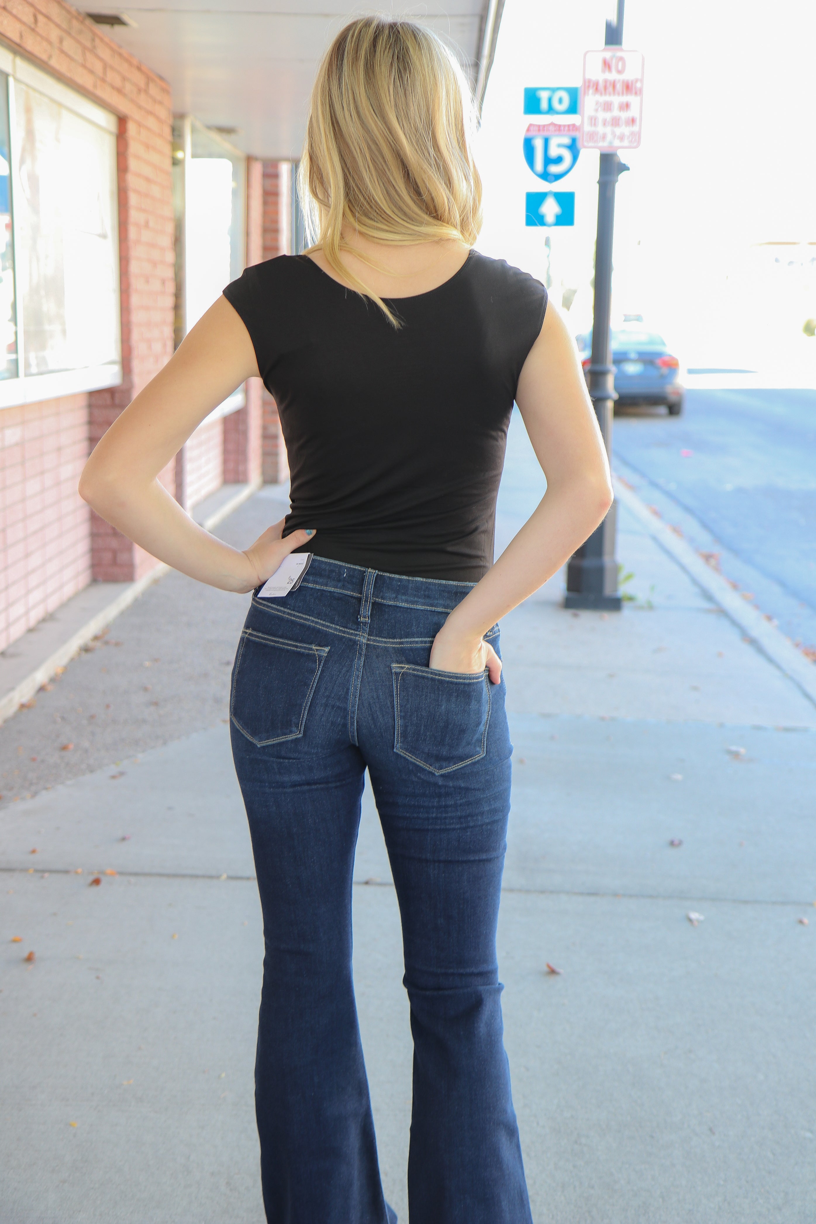 Layering Cap Sleeve in Black    Layering Top Mikarose- Tilden Co.