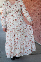 The September Dress in Burnished Bloom Shirts & Tops Mikarose- Tilden Co.
