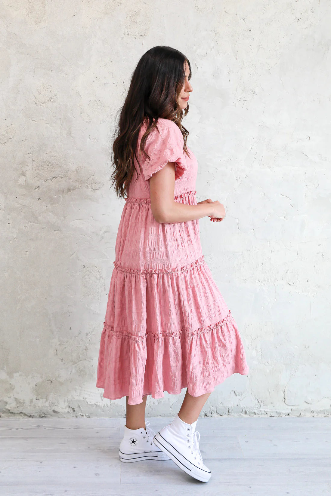 Serena Dress in Desert Flower    Dress Mikarose- Tilden Co.