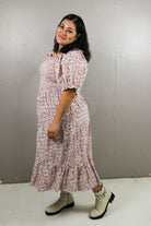 The Sherelle Dress in Heirloom Rosette Mikarose- Tilden Co.