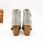 Shine Star Rhinestone Bootie in Silver    Shoes Ave Shops- Tilden Co.