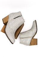 Shine Star Rhinestone Bootie in Silver    Shoes Ave Shops- Tilden Co.